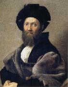 Raphael Portrait of Baldassare Castiglione oil painting reproduction